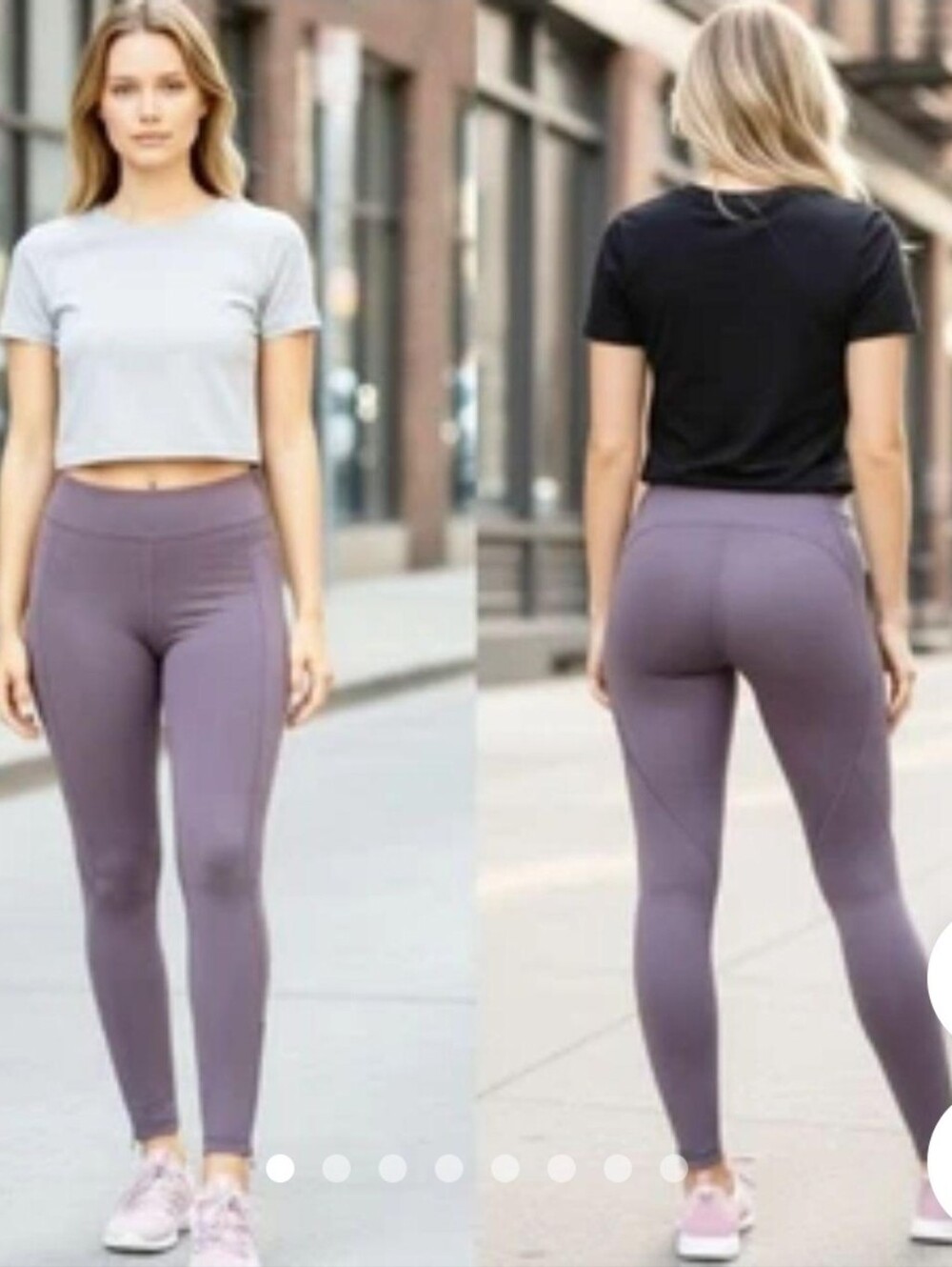 Fabletics Lavender Leggings M